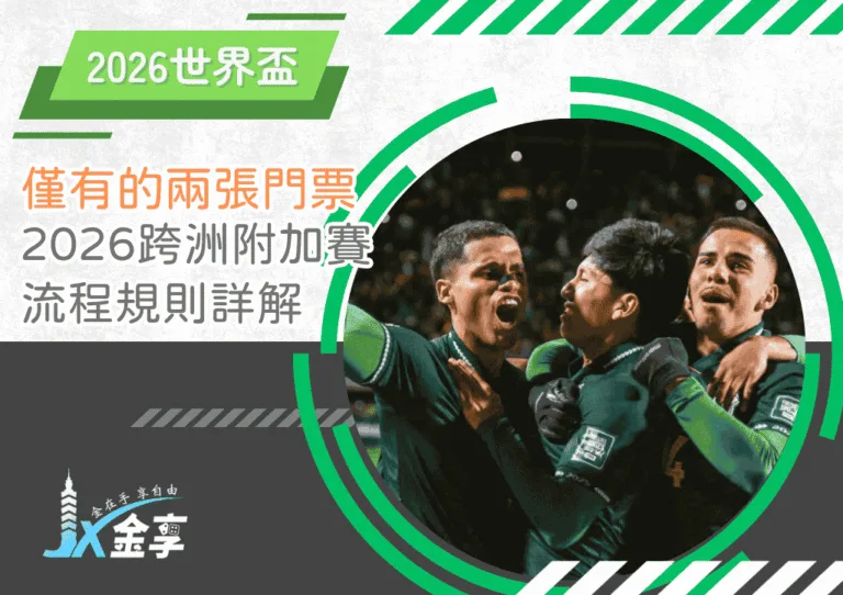 僅有的兩張門票！2026跨洲附加賽流程、規則深度解說！