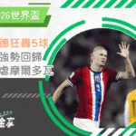 無情虐摩爾多瓦！2026世足資格賽挪威強勢回歸：哈蘭德狂轟5球